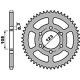 Couronne acier PBR 49 dents pas 428 type 4607 Derbi GPR 4T