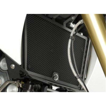 Water radiator protection R&G (RAD0107BK) Aprilia 1200 DORSODURO