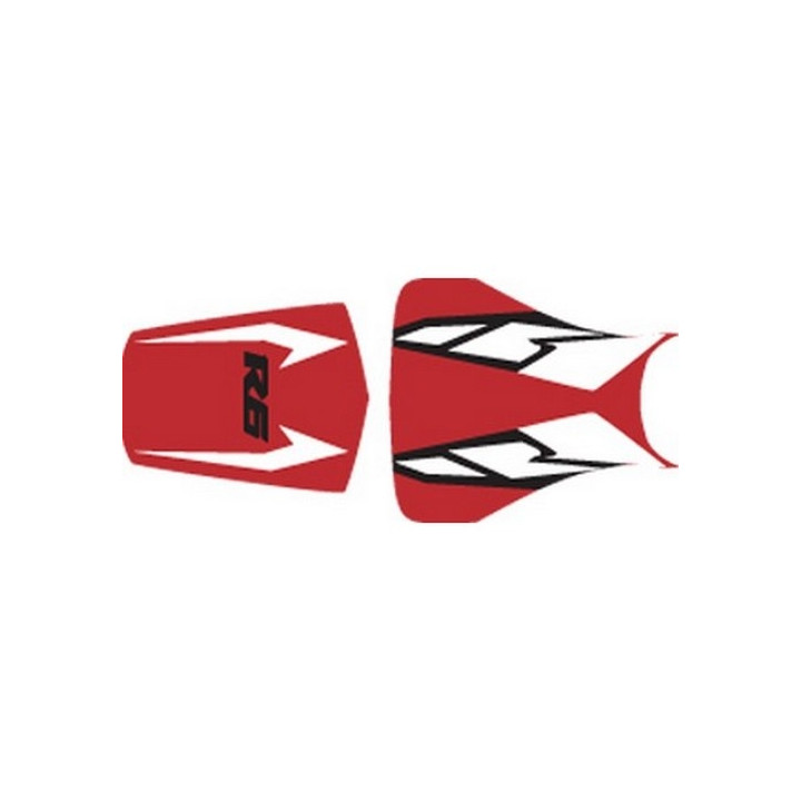 Housse de selle Bagster (2140G) Rouge/Noir/Blanc/Lettres Noires Yamaha YZF-R6 04