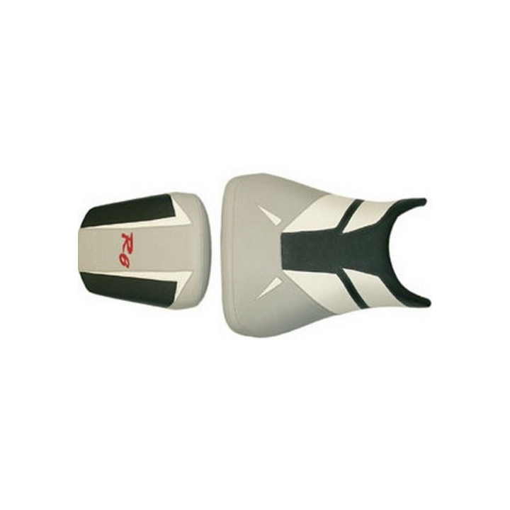 Housse de selle Bagster (2140B) Gris Clair/Blanc/Noir Yamaha YZF-R6 03 Housse de selle Bagster (2140B) Gris Clair/Blanc/Noir Yamaha YZF-R6 03