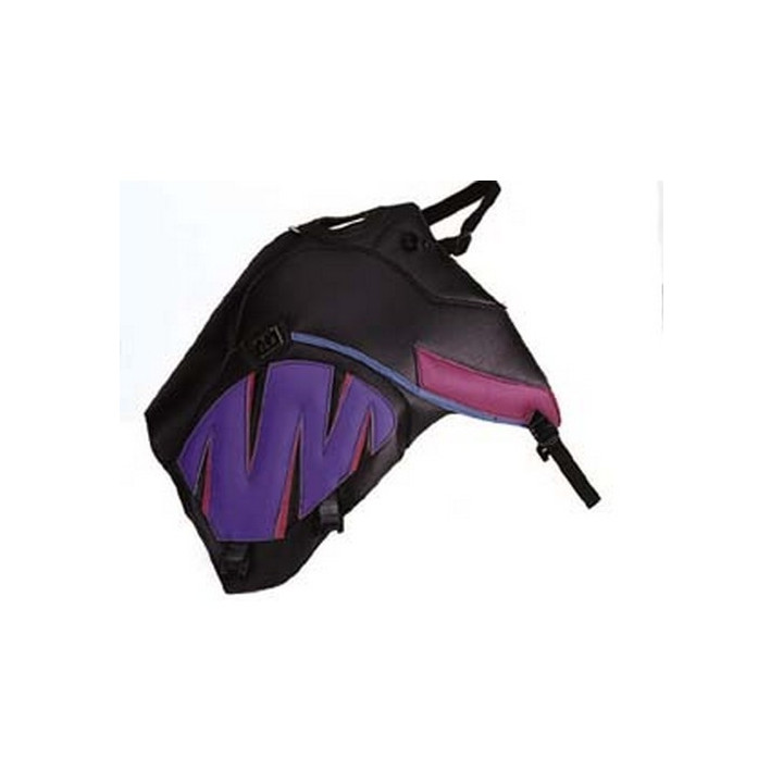 Tapis de réservoir Bagster noir/lilas (1233E) Yamaha XTZ660