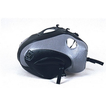 Tapis de réservoir Bagster noir/acier (1307D) BMW R850R Comfort (2001-2008)/R850R/R1100R (1995-2001)