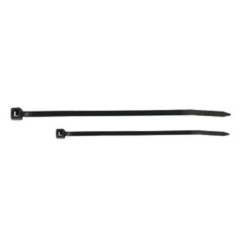 Colliers rilsans nylon 100pcs Bihr 4,6 x 100mm NOIR