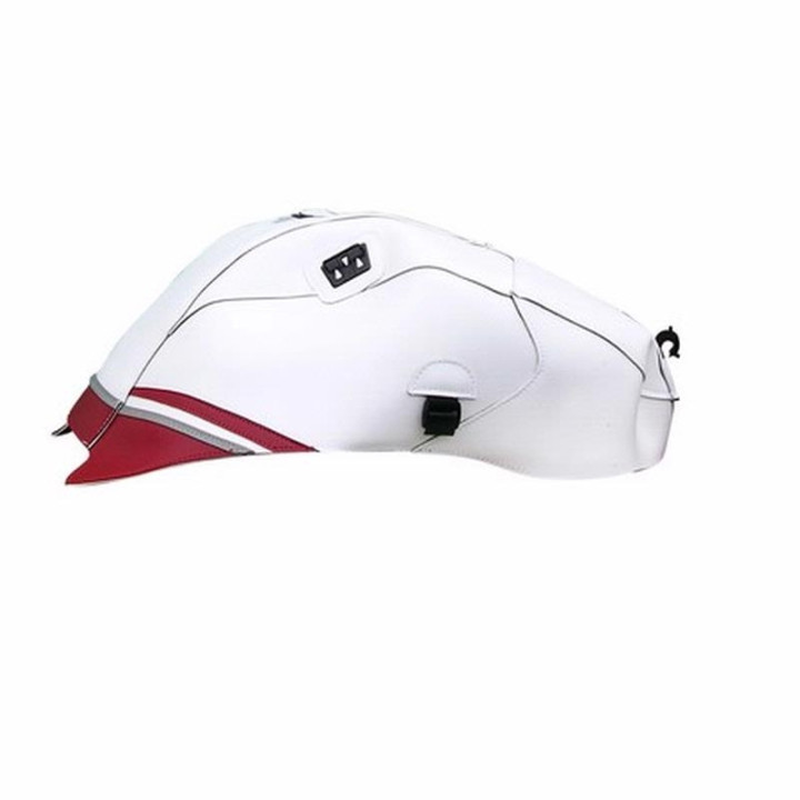 Bagster tank mat white/deco red and steel (1535E) Yamaha YZF-R1