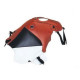 Bagster light burgundy/black/light grey tank mat (1311B) Cagiva ElefaNT750/900