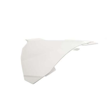 Cache boîte à air gauche blanc Acerbis KTM SX85 (0016898.030)