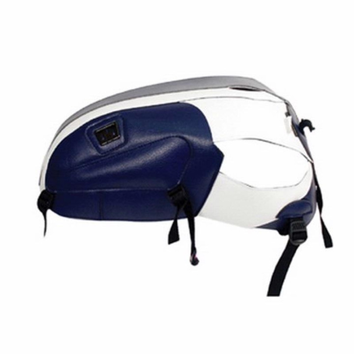 Tapis de réservoir Bagster baltique/blanc (1464A) Triumph Bonneville T 100
