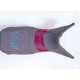 Housse de selle Bagster (2041F) Gris Clair/Cassis/Lettres Azur Yamaha TDM 850 92