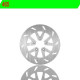Straight rear brake disc NG 465 BETA ALP 125 4T 02-03