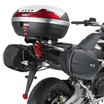 Supports sacoches Givi EASYLOCK (TE6700) Aprilia DORSODURO