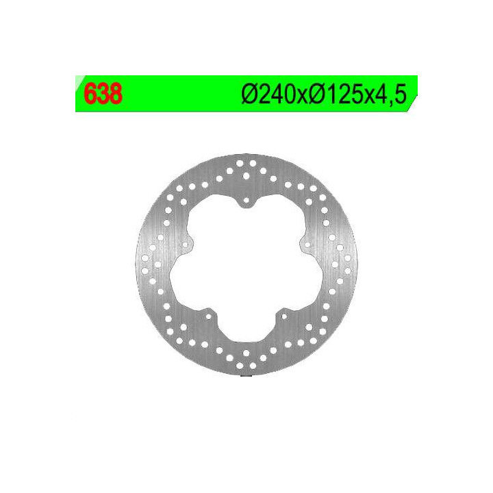 Brake disc NG 638 Fuoco 500, Piaggio X7/X8/X9 MP3