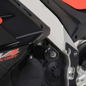 Tampons de protection R&G AERO Aprilia RSV4 1100 ABS FACTORY (CP0531BL)