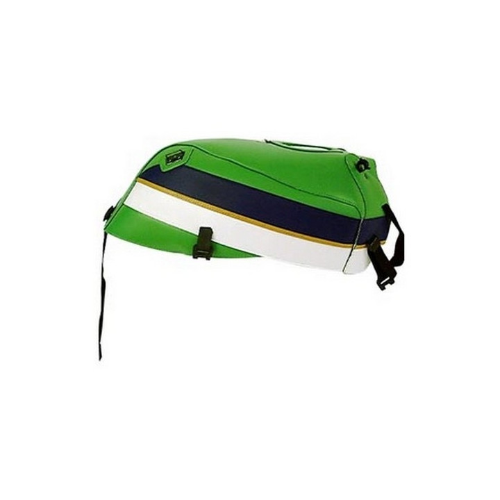 Tapis de réservoir Bagster gazon/chine/blanc/bande or (1337S) Kawasaki ZRX1200 R Tapis de réservoir Bagster gazon/chine/blanc/bande or (1337S) Kawasaki ZRX1200 R