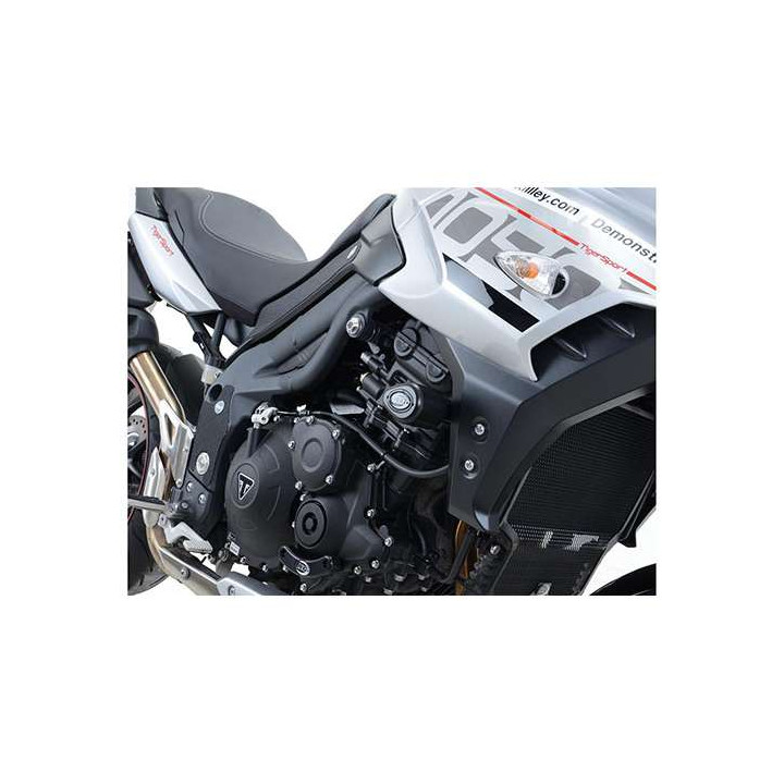 Tampons de protection R&G AERO (CP0409BL) Triumph Tiger 1050 Sport