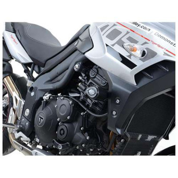 Tampons de protection R&G AERO (CP0409BL) Triumph Tiger 1050 Sport