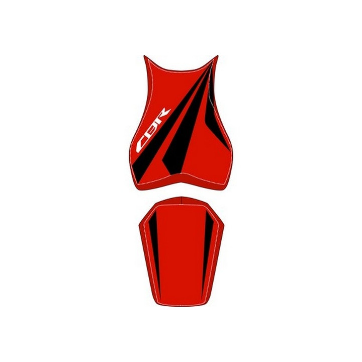 Housse de selle Bagster (2198A) Rouge/Noir/Lettres Blanches Honda CBR1000RR 08-09 Housse de selle Bagster (2198A) Rouge/Noir/Lettres Blanches Honda CBR1000RR 08-09