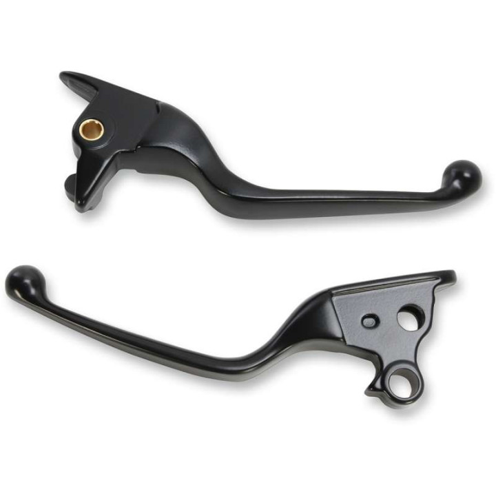 Leviers frein / embrayage noir DRAG SPECIALITIES Softail 15-17