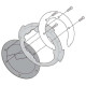 Bride Givi TANKLOCK BF14 Kawasaki NINJA 300 13-