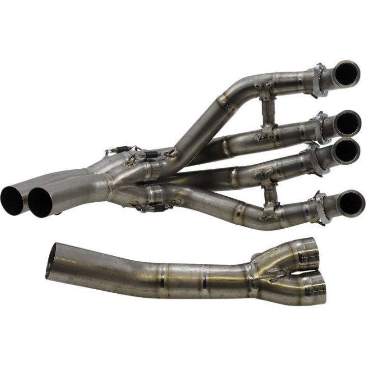Collecteur décatalysé AKRAPOVIC Titane Kawazaki ZX-10R/ZX-10RR (E-K10E2)
