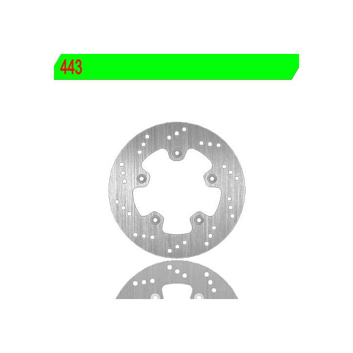 Front left brake disc NG 443 EPICURO 125 00-02