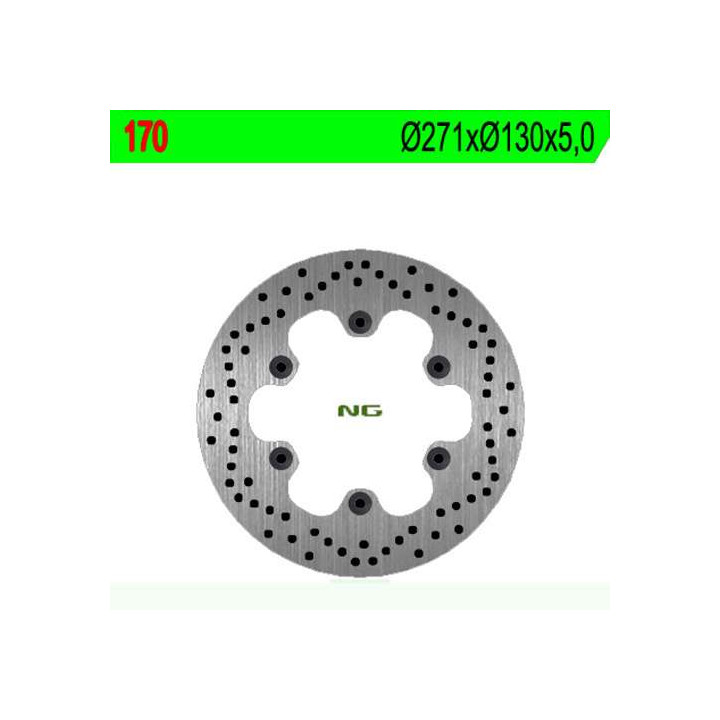 NG Kawasaki GPZ front brake disc
