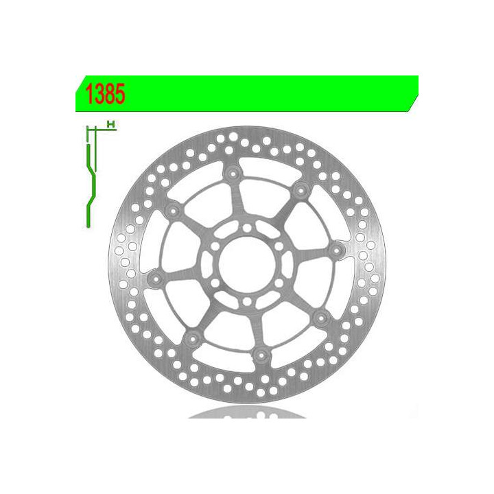 Brake disc NG 1385 DUCATI MONSTER 795
