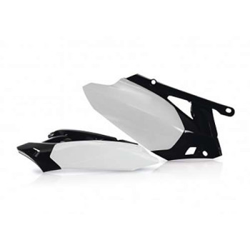 Plaques latérales noir/blanc Acerbis Yamaha YZF450 (0013773.237)