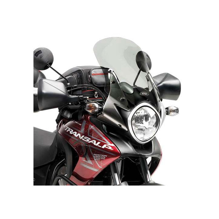 Bulle fumée Givi +15,5cm (D313S) Honda XL700V Transalp