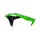 Acerbis Kawaski KX-F250 black/green radiator fins (0022376.377)