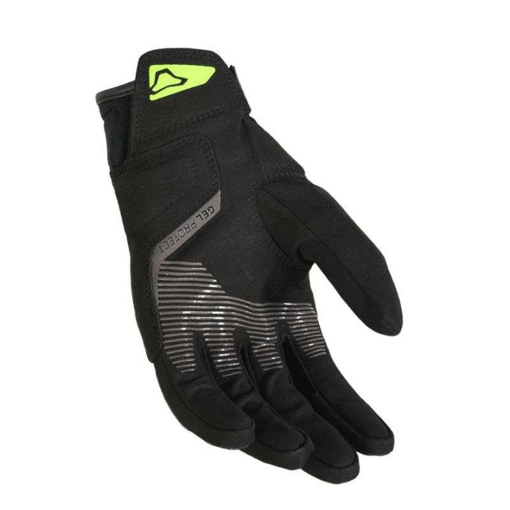 Gants moto Macna RECON Noir/Jaune