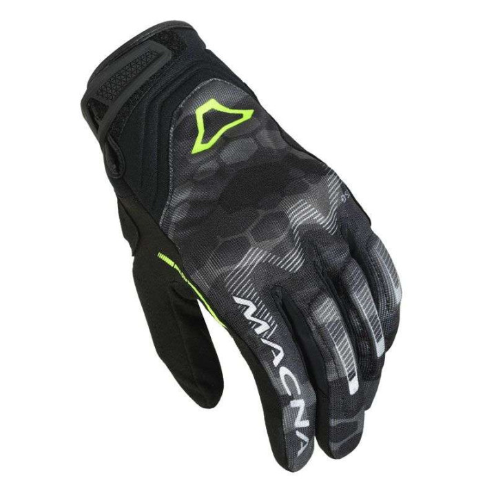 Gants moto Macna RECON Noir/Jaune