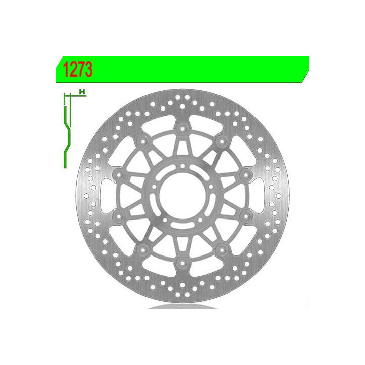 Front left brake disc NG 1273 MULTISTRADA 10-11