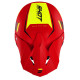 Casque moto cross Shot FURIOUS CHASE 2022 RED NEON YELLOW MATT