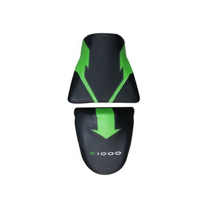 Housse de selle Bagster (2142C) Vert/Noir/Lettres Blanches Kawasaki Z1000 03-05