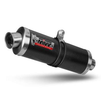 Mivv OVAL Classic Carbon approved muffler (AS.003.L3) Suzuki GSF600 Bandit/S