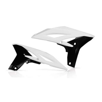 Ouies de radiateur noir/blanc Acerbis Yamaha YZF250 (0013760.237)