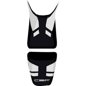 Housse de selle Bagster (2205C) Noir/Gris/Lettres Grises Claires Honda CBF600 S 08-10 Housse de selle Bagster (2205C) Noir/Gris/Lettres Grises Claires Honda CBF600 S 08-10