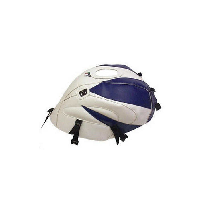 Tapis de réservoir Bagster blanc/baltique/bleu (1358D) Suzuki TL1000 R