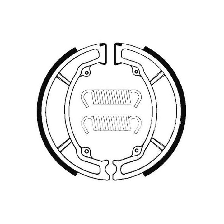 Organic brake jaws Tecnium BA034