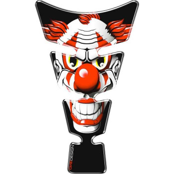 Protection de réservoir moto OneDesign SPIRIT CLOWN RED 21,3 x 12,8 cm Protection de réservoir moto OneDesign SPIRIT CLOWN RED 21,3 x 12,8 cm
