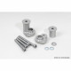 Kit fixation Crash Pad LSL ZX6R 09 KAWASAKI ZX-6R 2009-