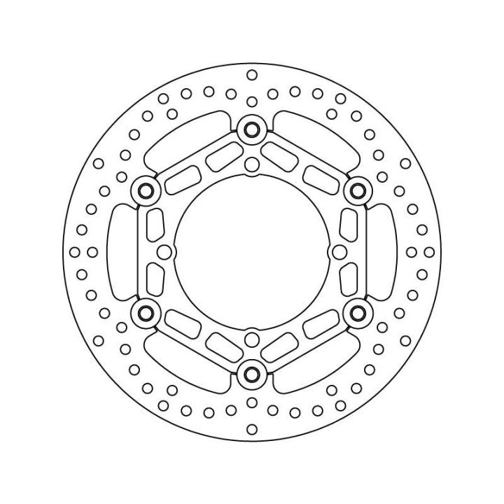 Disque de frein avant Brembo Série Oro 78B40810 KX 125/250 RM-Z 250 04-06