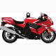 Porte clés moto Bike It KAWASAKI ZZR 1400