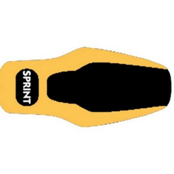 Housse de selle Bagster (2126C) Jaune/Noir/Lettres Blanches Triumph SPRINT ST/RS 00 Housse de selle Bagster (2126C) Jaune/Noir/Lettres Blanches Triumph SPRINT ST/RS 00
