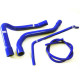 Kit 4 radiator durites SAMCO blue BMW S1000RR / HP4
