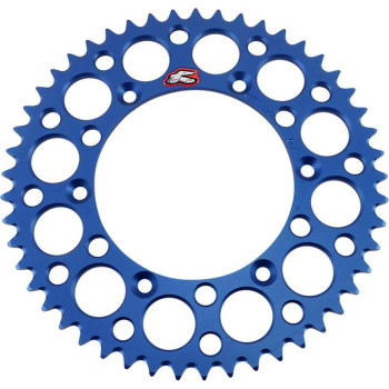 Couronne Renthal anti-boue bleue 49 dents Yamaha YZ125/250/450