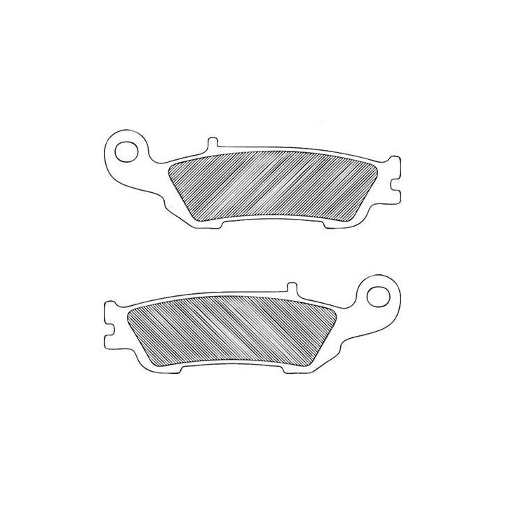 Brake pads cross racing Renthal BP-106