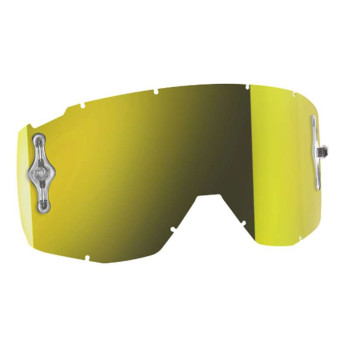 Ecran Iridium Or pour Masque Scott PRIMAL/HUSTLE/SPLIT