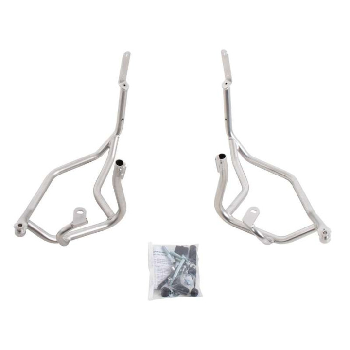 Pare-carters haut SOLID inox Hepco Becker Triumph TIGER 900