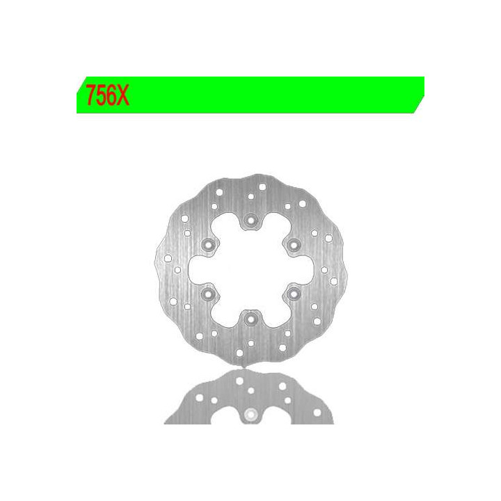 Disque de frein avant gauche NG 756X KX80 85